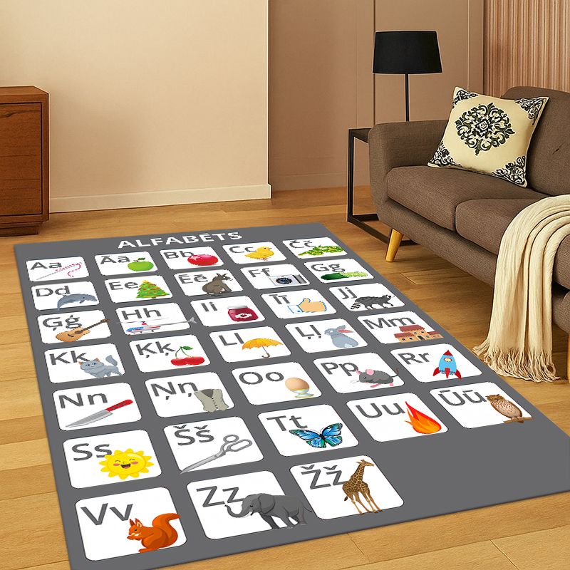 Abc Kids Early Education - Alfombra de Juego Infantil con Diseño