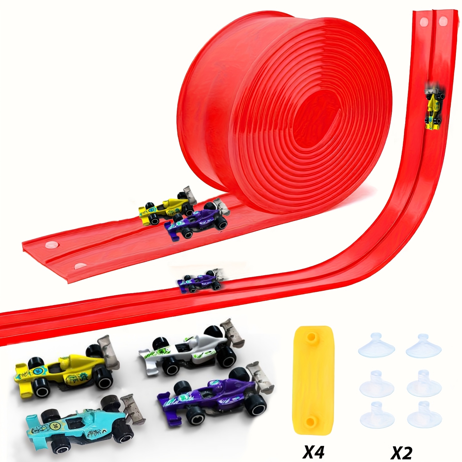 Free Educational Games For Kids - Pista de Carreras Flexible y Curvable