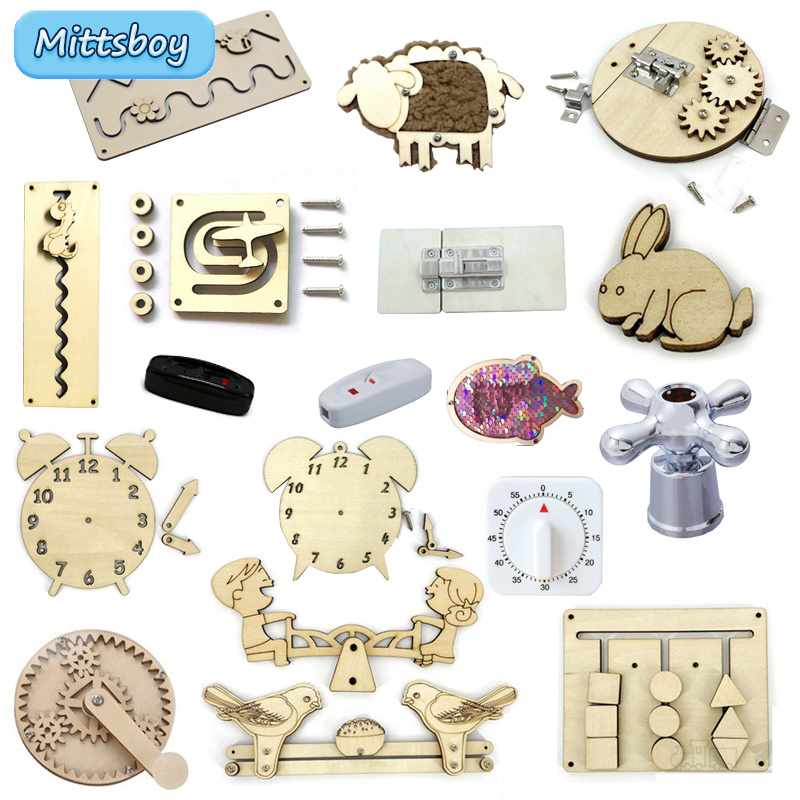 Kids Education Usa - Tablero ocupado para cuna de mascotas,