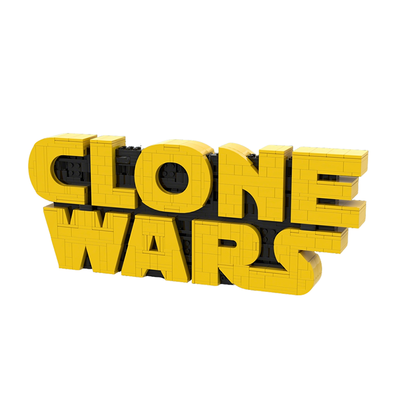 Kids Education Logo - 742 Piezas MOC Clone Wars Logo