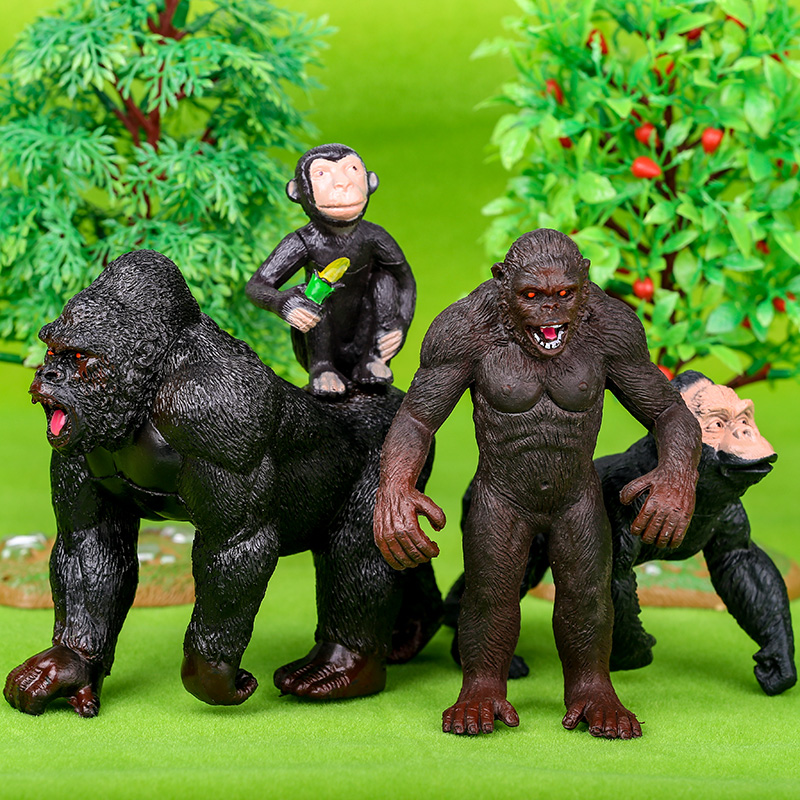 Kids Education Learn Tv - Simulación Animal mono Chimps gorila Modelo