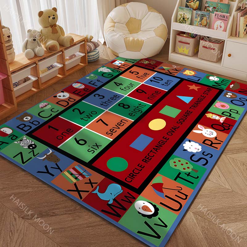 Abc Kids Early Education - Alfombras con Letras y Números del