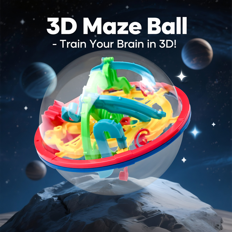 Educational Globe For Kids - Bola mágica 3D laberinto rompecabezas inteligente