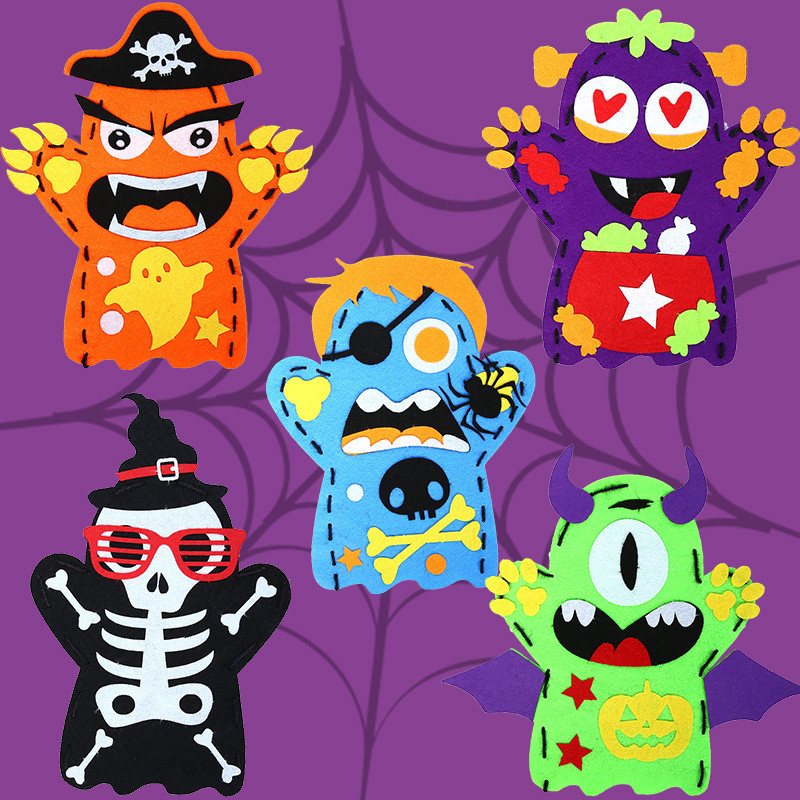 Kids Education Usa - Marioneta de mano de Halloween para