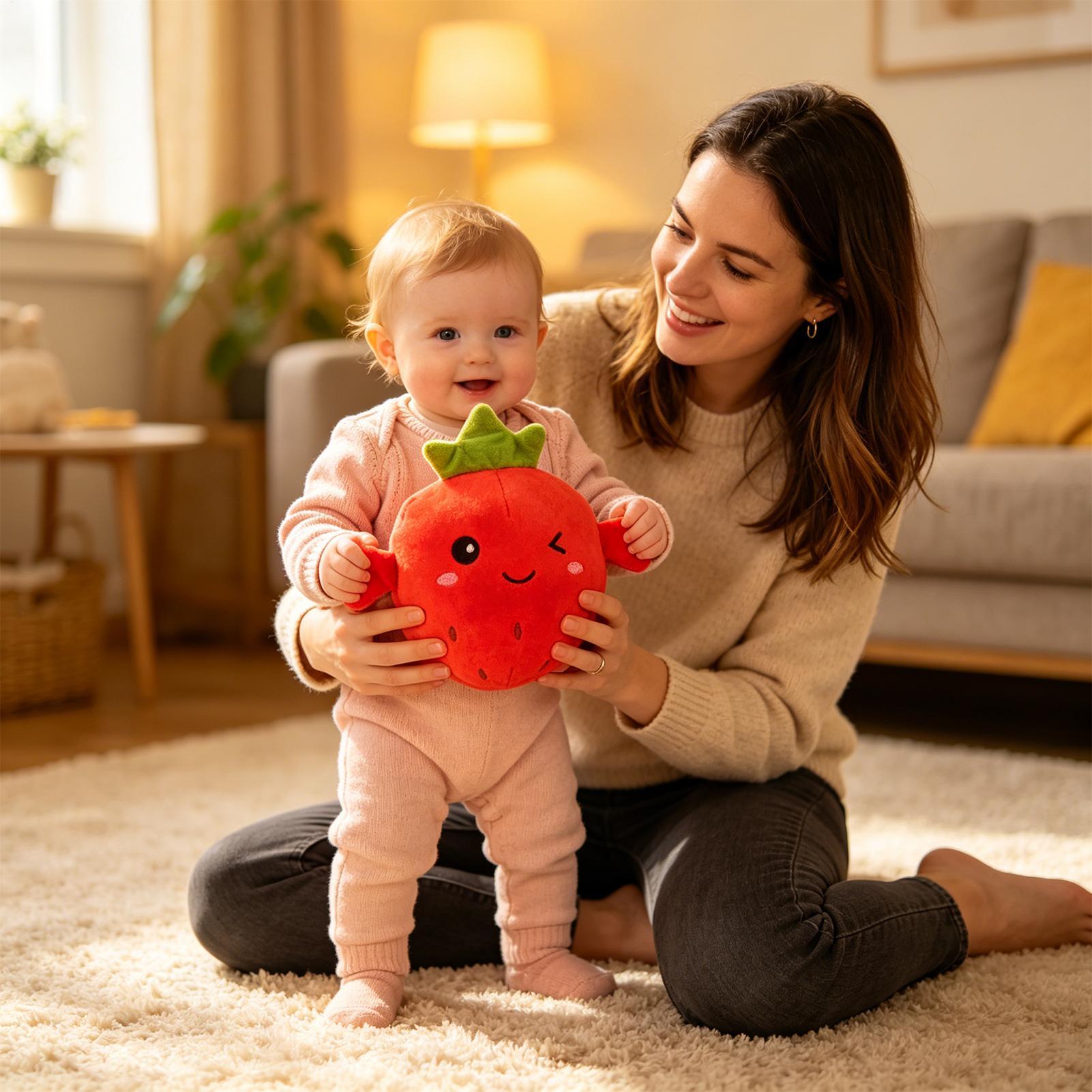 Kids Education Learn Tv - Juguete de peluche interactivo con música,