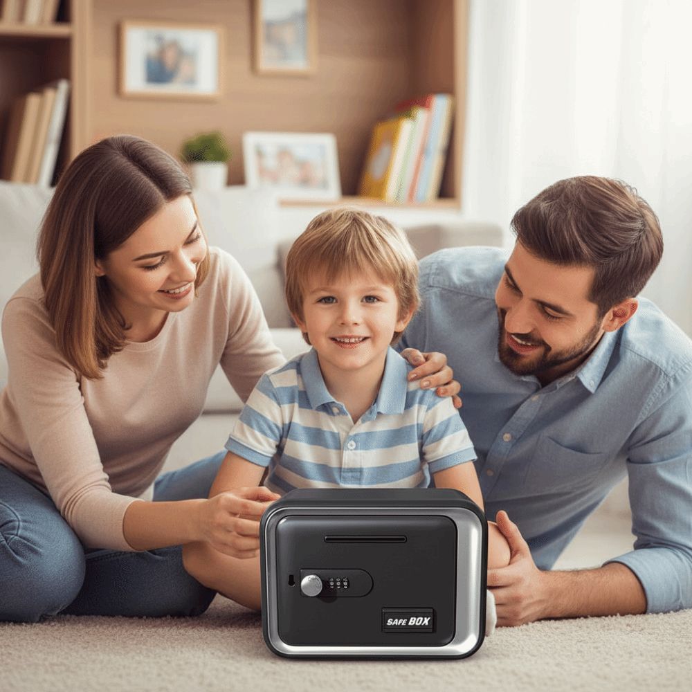 Kids Education Savings - Hucha con contraseña para niños, juguete