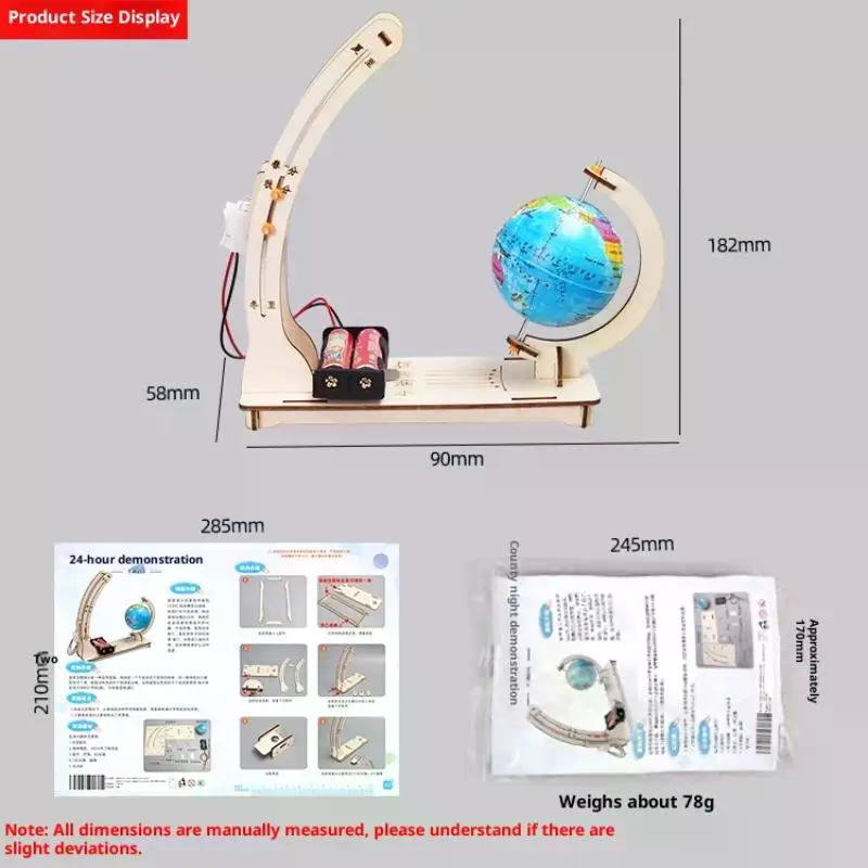 Kit de Ciencia DIY: 1 Set de M - Educational Globe For Kids reseña y precio