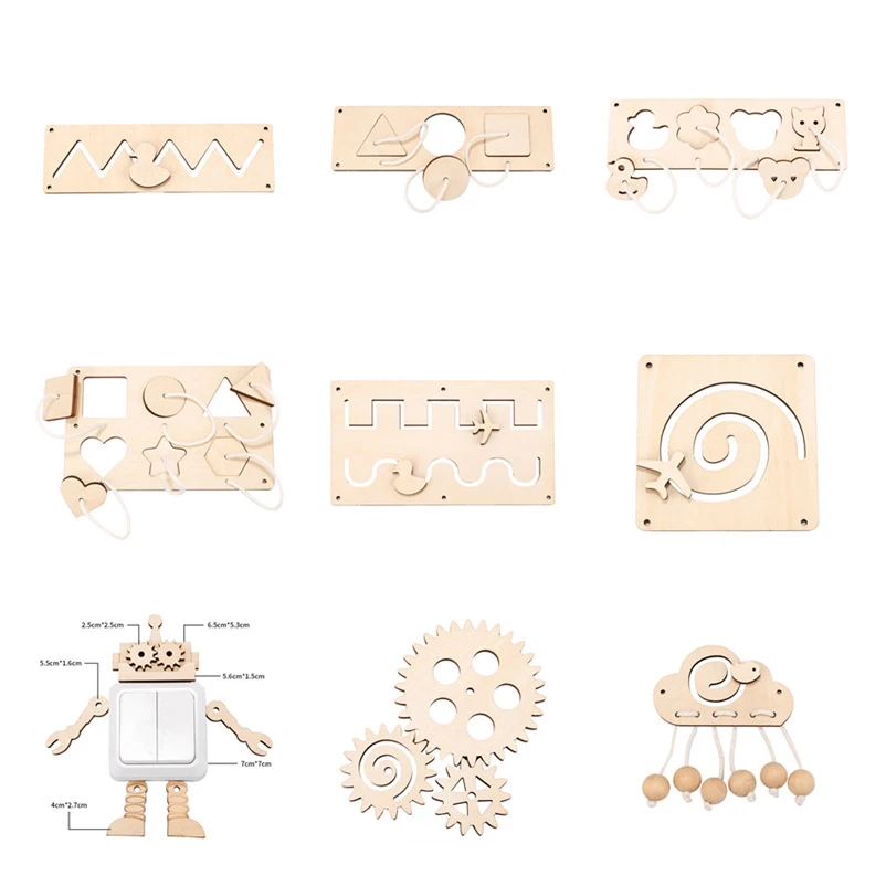 Tablero ocupado Montessori par - Kids Education Usa reseña y precio