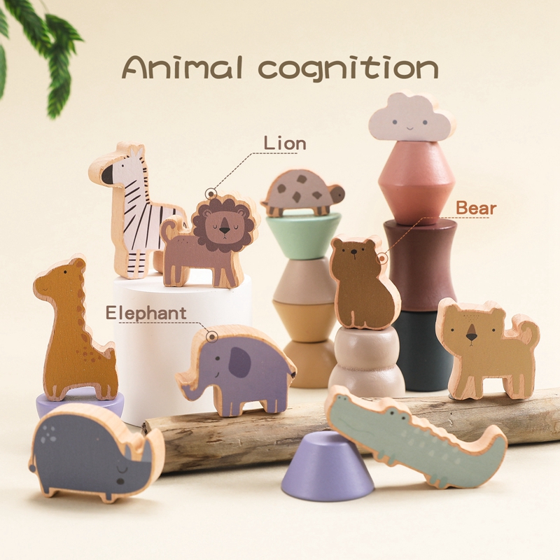 Juguete Montessori de apilamie - Kids Education Usa reseña y precio