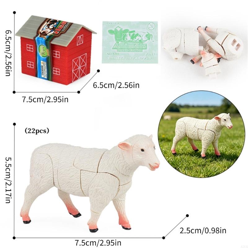 Rompecabezas animales 4D, cons - Kids Education Usa reseña y precio