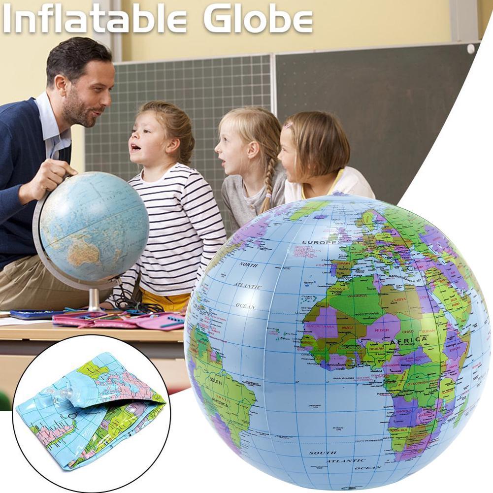 Globo inflable de 12/16 pulgad - Educational Globe For Kids reseña y precio
