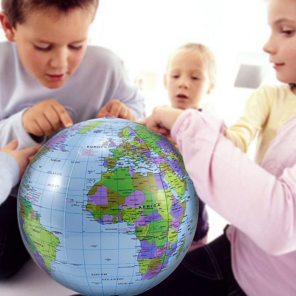 Globo inflable de 12/16 pulgad - Educational Globe For Kids reseña y precio