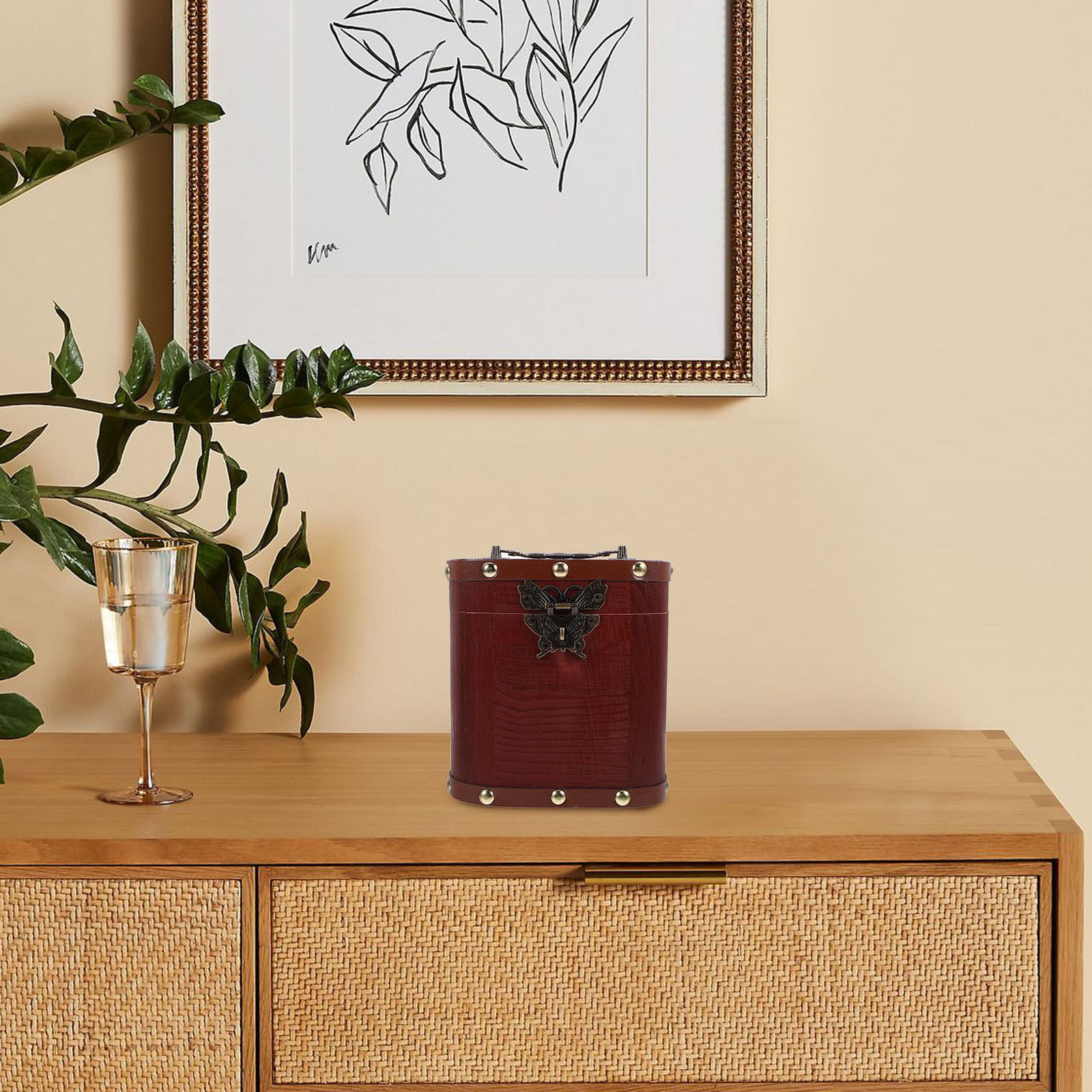 Hucha de Madera Vintage con Ce - Kids Education Savings reseña y precio
