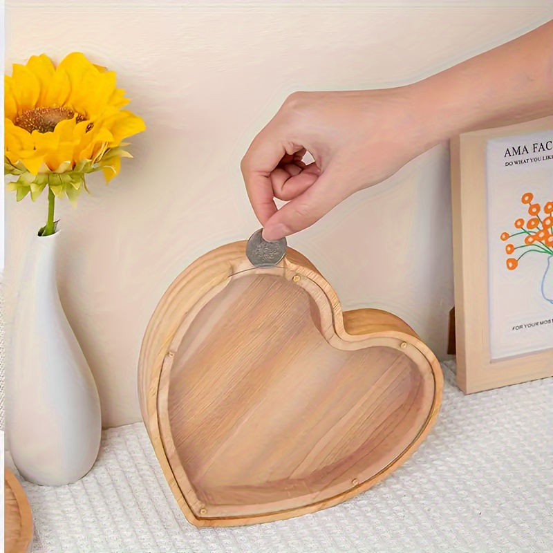 Alcancía con letras de madera  - Kids Education Savings reseña y precio