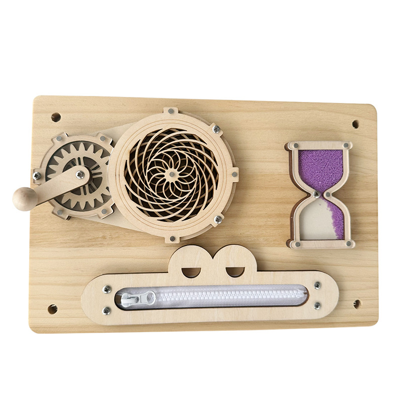 Montessori Busy Board Accessor - Kids Education Usa reseña y precio