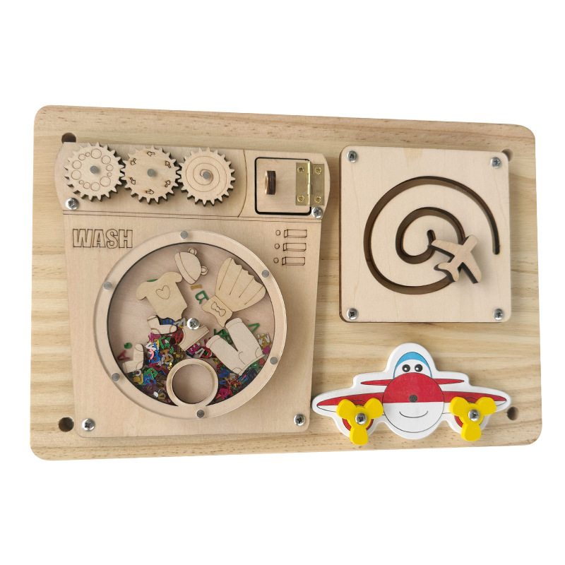 Montessori Busy Board Accessor - Kids Education Usa reseña y precio