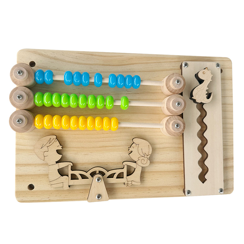 Montessori Busy Board Accessor - Kids Education Usa reseña y precio