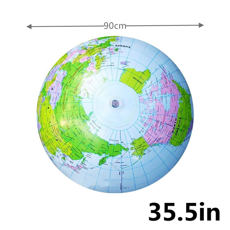 Globo inflable de 90CM para ge - Educational Globe For Kids reseña y precio