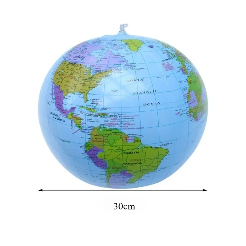 Globo Terráqueo Inflable Fácil - Educational Globe For Kids reseña y precio